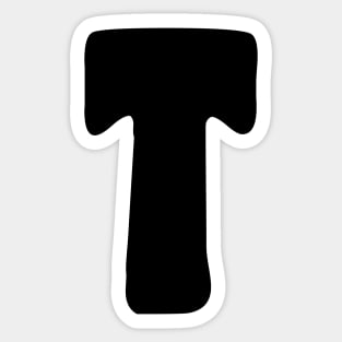 Letter T Sticker